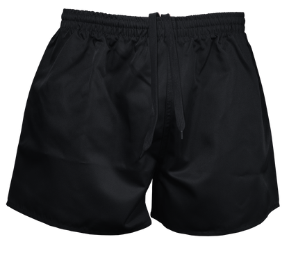 Black - Rugby Mens Shorts