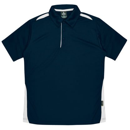 NAVY/WHITE - Paterson Kids Polos