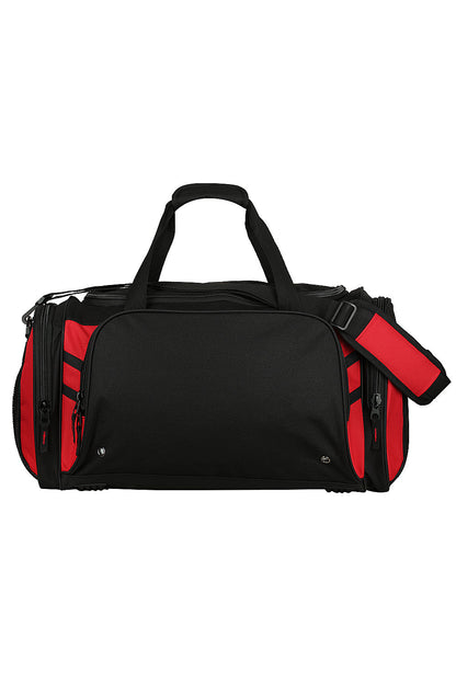 BLACK/RED - Tasman Sportsbag