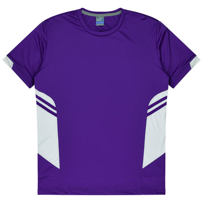 PURPLE/WHITE - Tasman Kids Tees