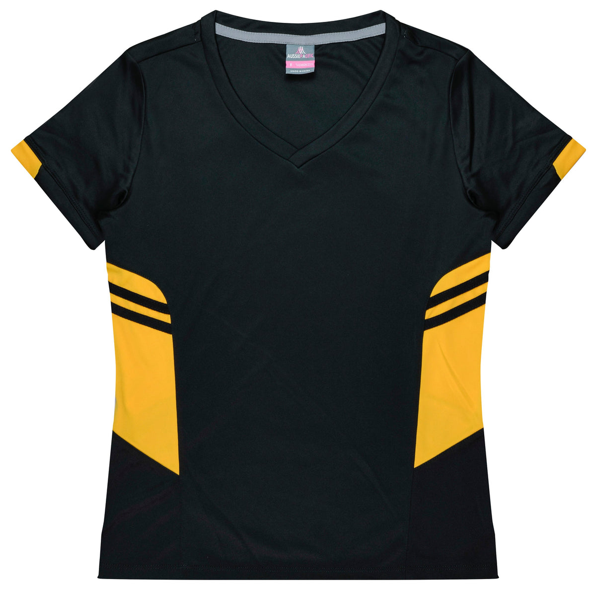 BLACK/GOLD - Tasman Lady Tees