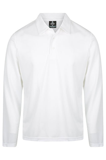 White - Botany Mens Polos