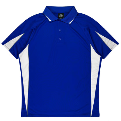 ROYAL/WHITE - Eureka Kids Polos