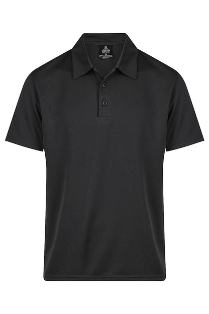 Black - Botany Mens Polos