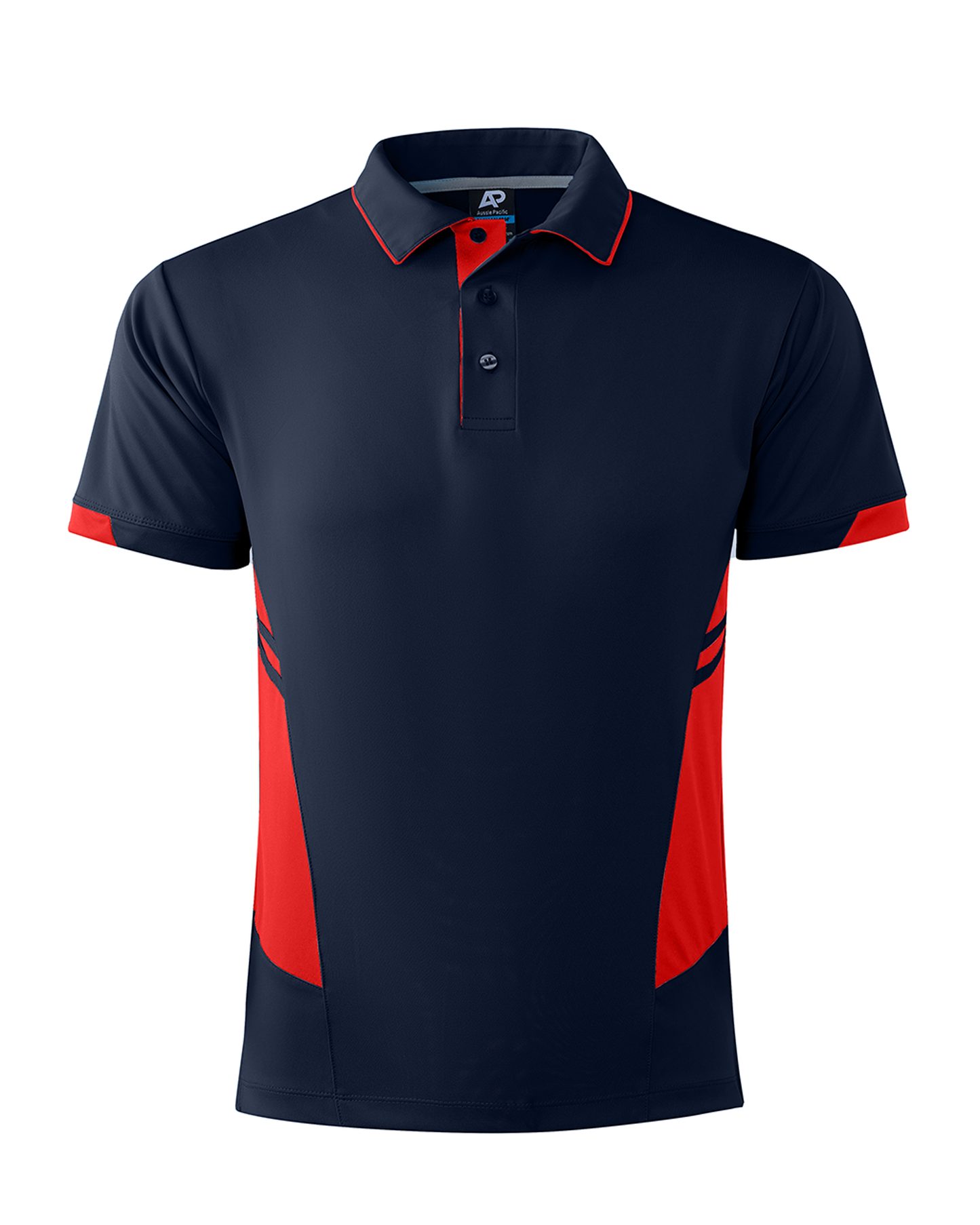 NAVY/RED - Tasman Mens Polos