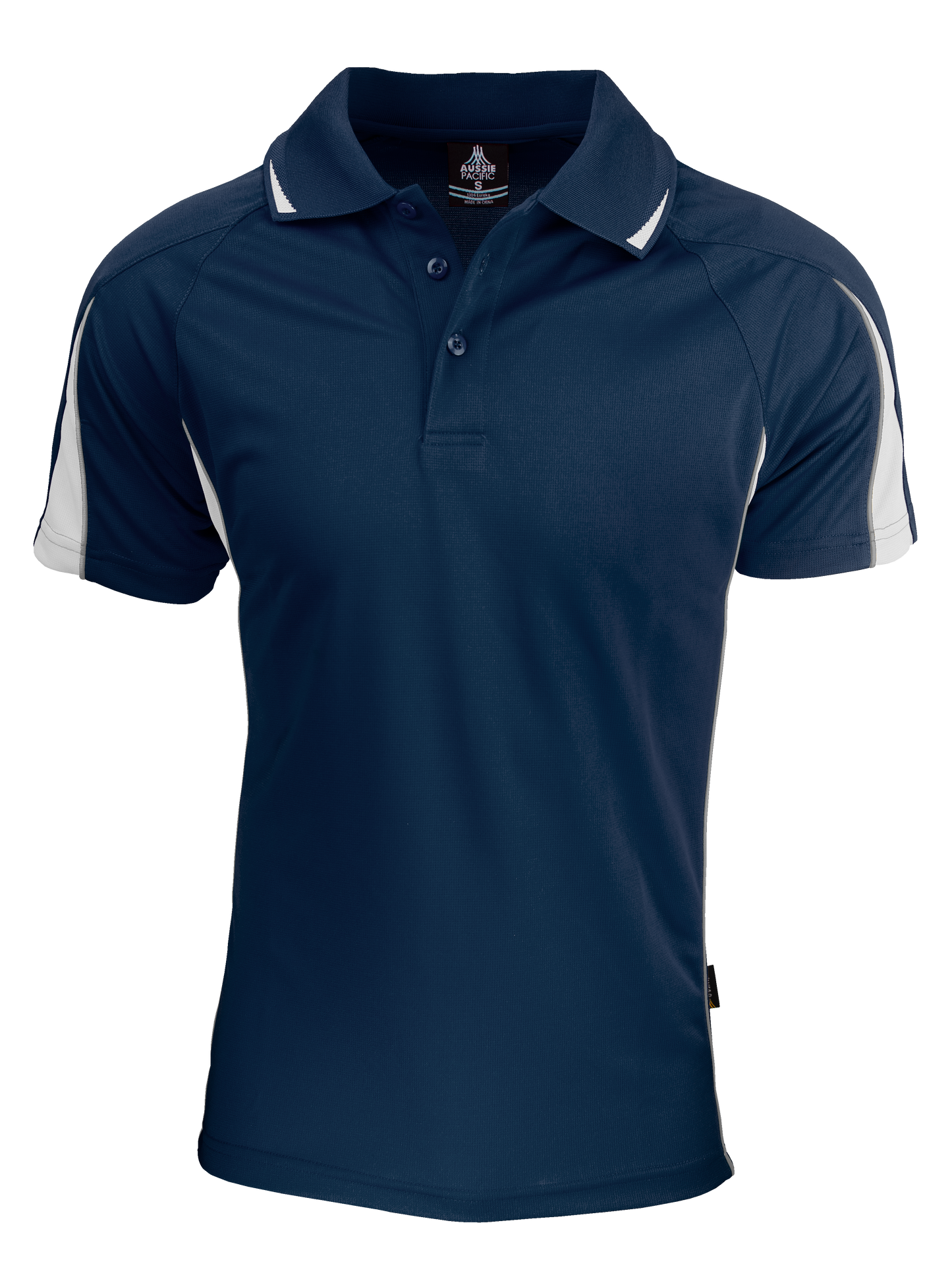 NAVY/WHITE - Eureka Mens Polos