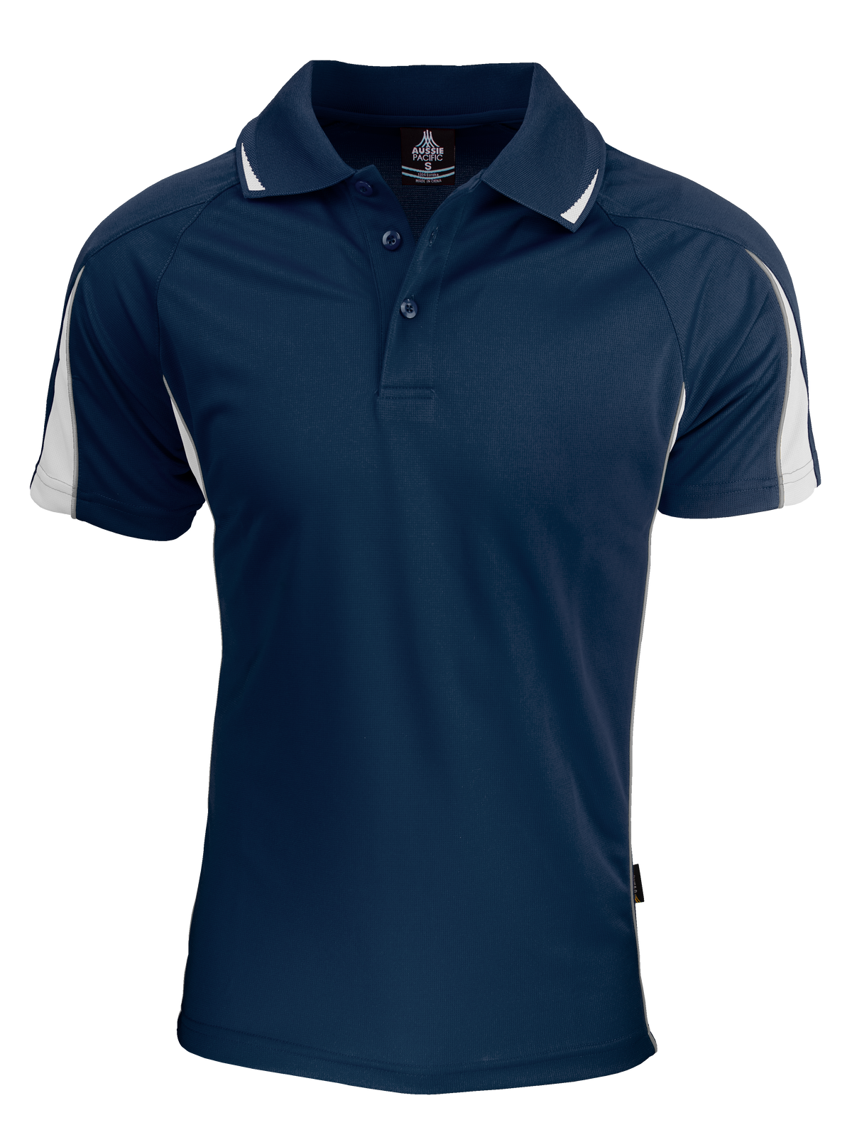NAVY/WHITE - Eureka Mens Polos
