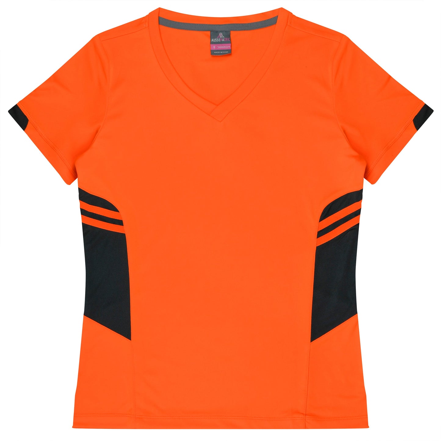 NEON ORANGE/SLATE - Tasman Lady Tees