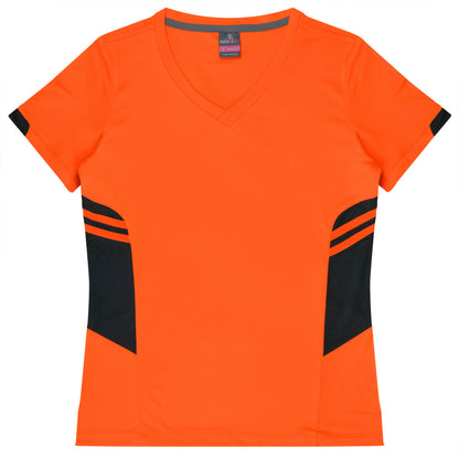 NEON ORANGE/SLATE - Tasman Lady Tees