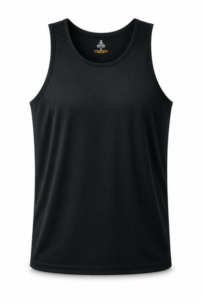Black - Botany Mens Singlets