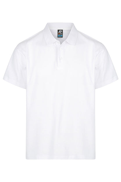White - Hunter Mens Polos