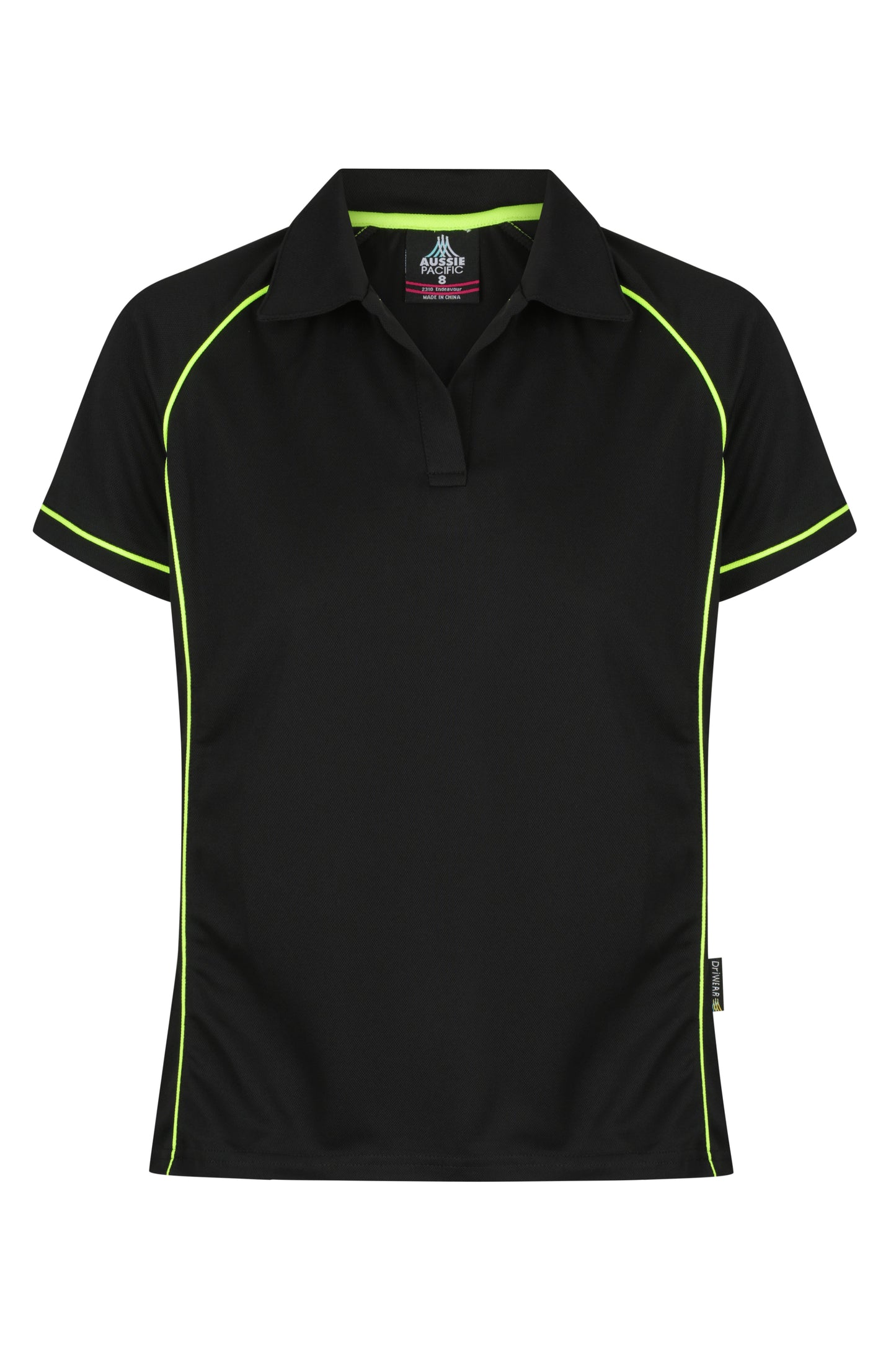 BLACK/GREEN - Endeavour Lady Polos