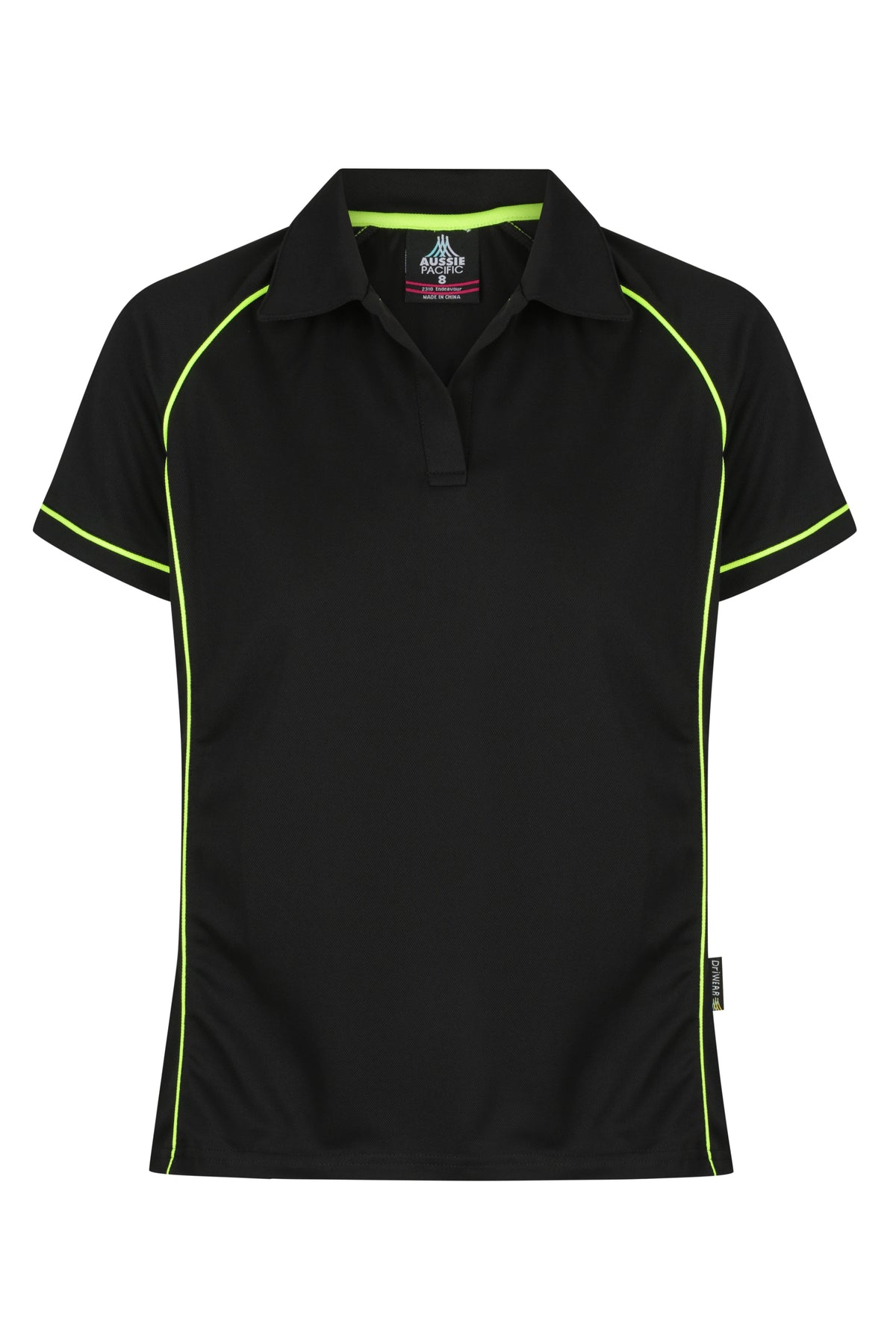 BLACK/GREEN - Endeavour Lady Polos