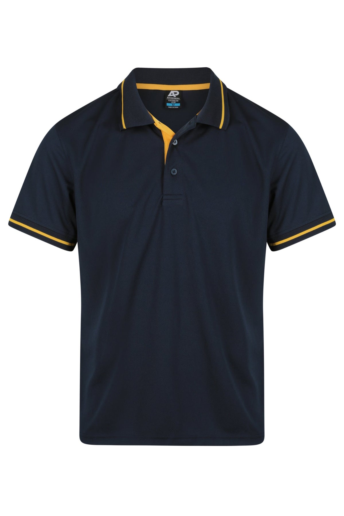 NAVY/GOLD - Cottesloe Mens Polos