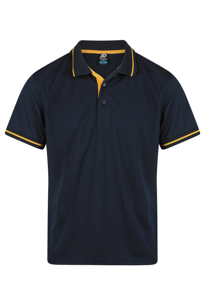 NAVY/GOLD - Cottesloe Mens Polos