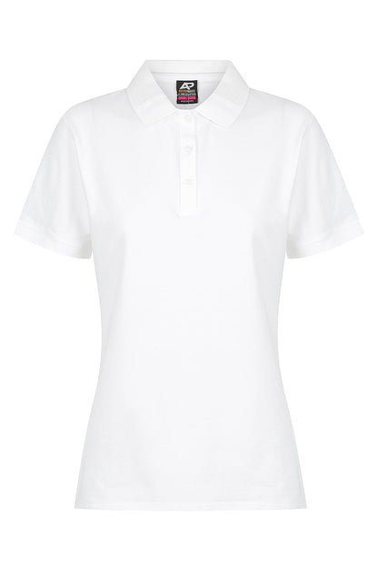 White - Claremont Lady Polos