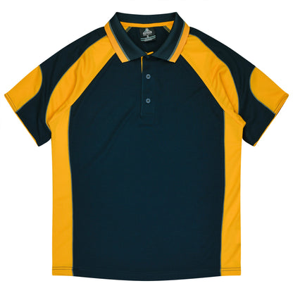 NAVY/GOLD - Murray Kids Polos