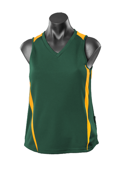 BOTTLE/GOLD - Eureka Lady Singlets