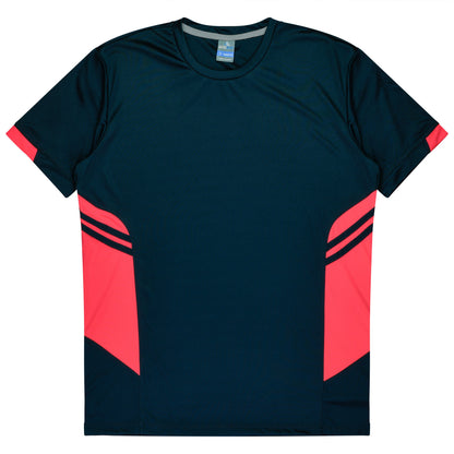 NAVY/NEON PINK - Tasman Mens Tees