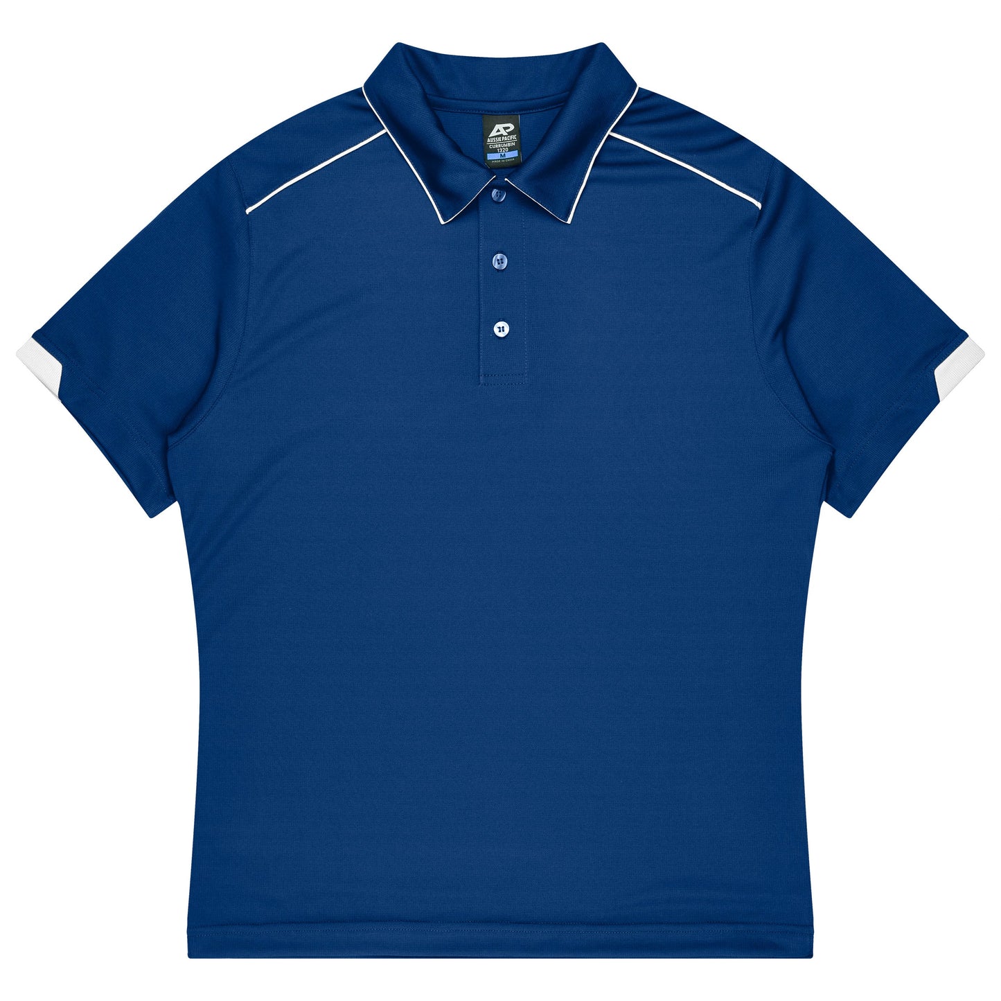 ROYAL/WHITE - Currumbin Kids Polos
