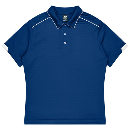 ROYAL/WHITE - Currumbin Kids Polos