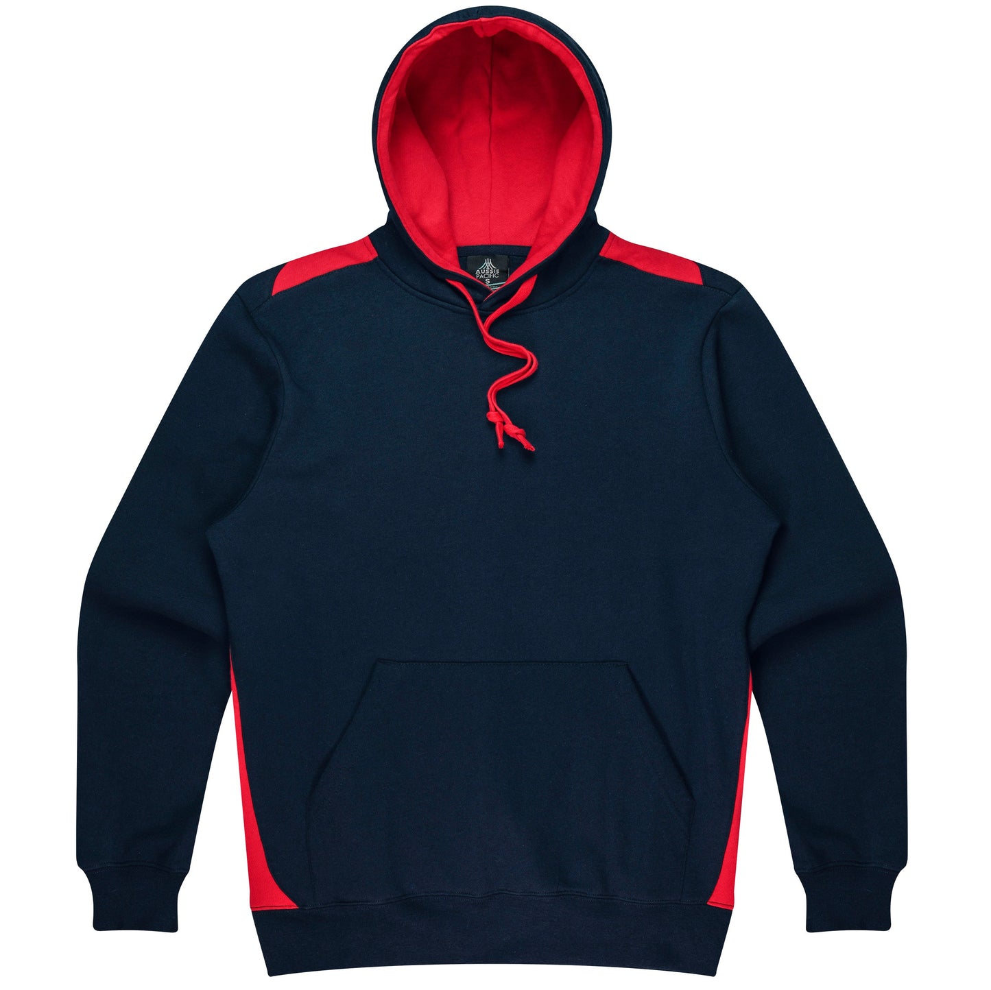 NAVY/RED - Paterson Mens Hoodies