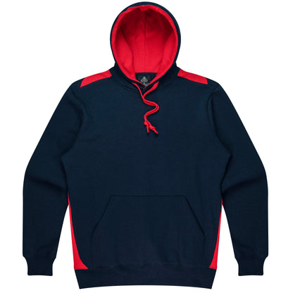 NAVY/RED - Paterson Mens Hoodies