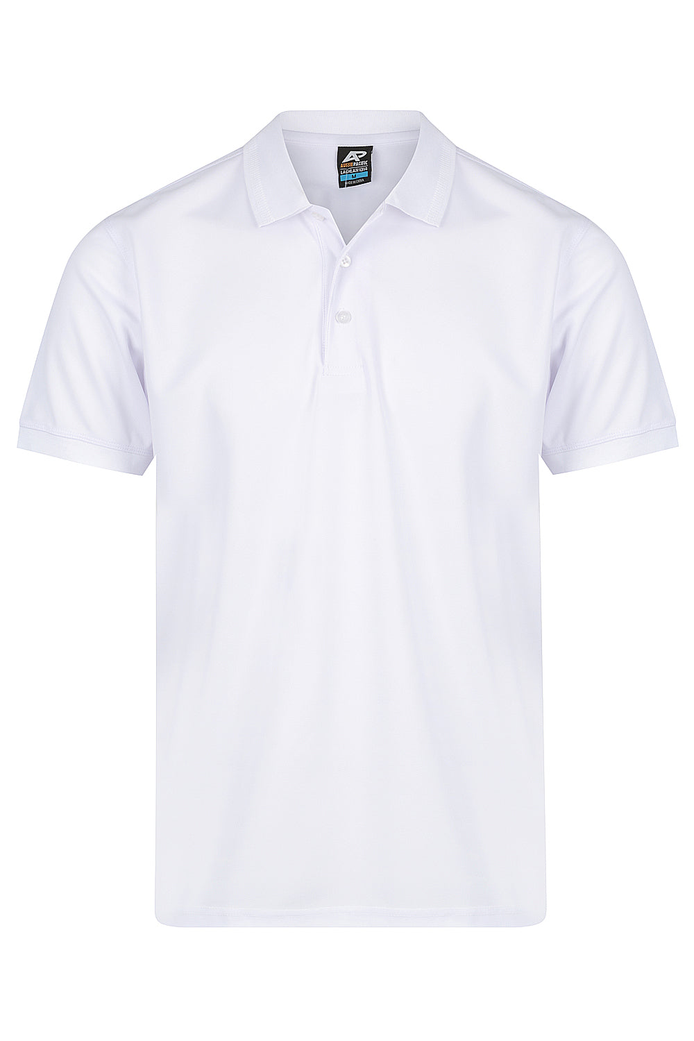 White - Lachlan Mens Polos
