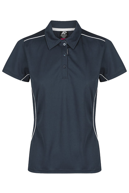 NAVY/WHITE - Kuranda Lady Polos
