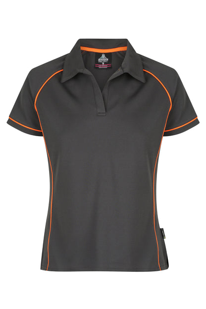 SLATE/ORANGE - Endeavour Lady Polos