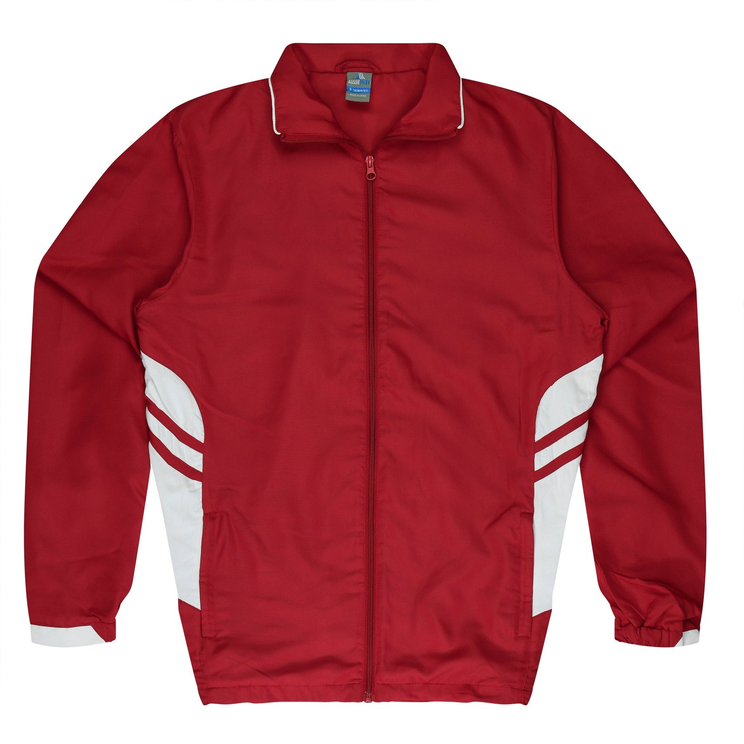 RED/WHITE - Tasman Kids Tracktops