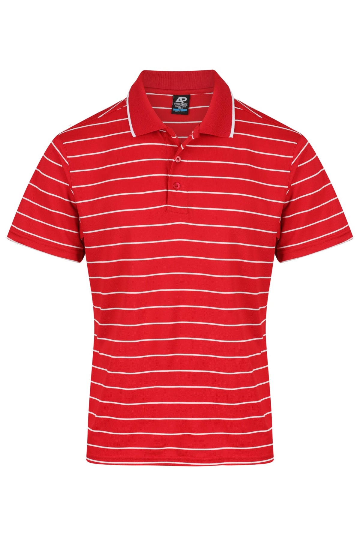 RED/WHITE - Vaucluse Mens Polos