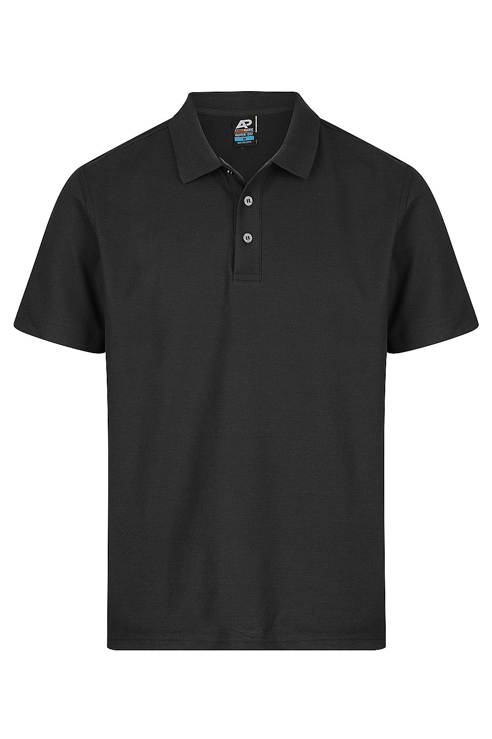 Black - Hunter Mens Polos