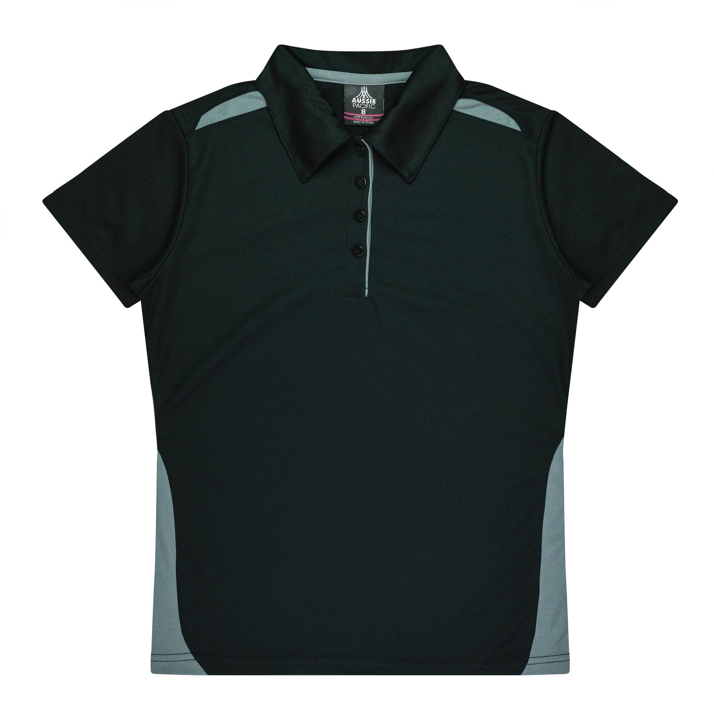 BLACK/ASHE - Paterson Lady Polos