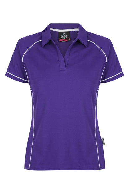 PURPLE/WHITE - Endeavour Lady Polos