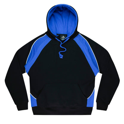 BLACK/ELECTRIC ROYAL/WHITE - Huxley Mens Hoodies