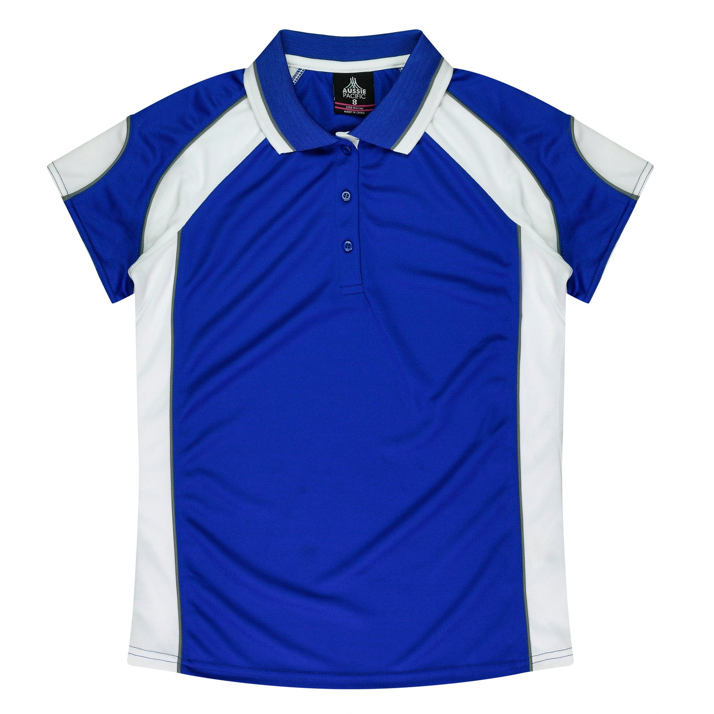ROYAL/WHITE - Murray Lady Polos
