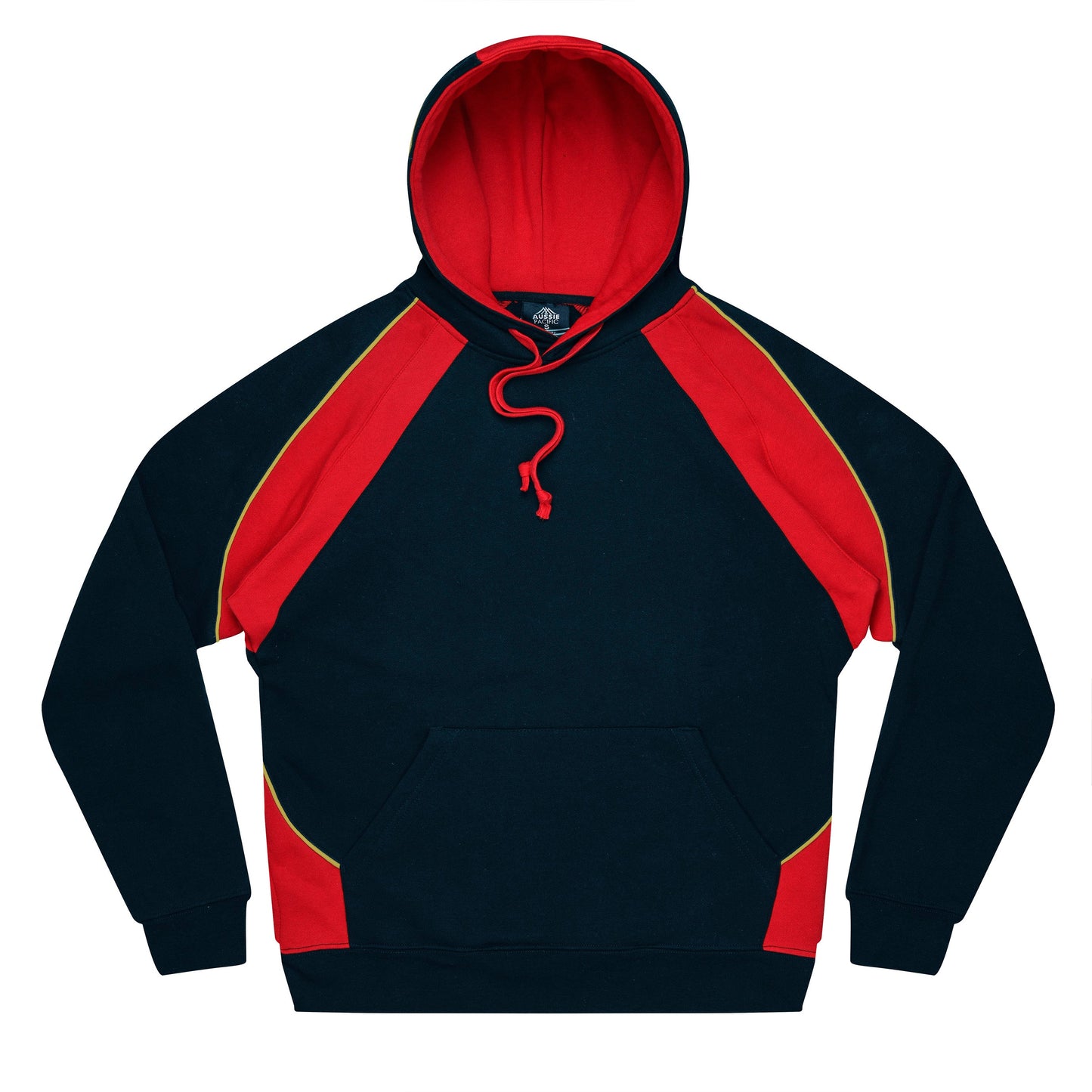 NAVY/RED/GOLD - Huxley Mens Hoodies