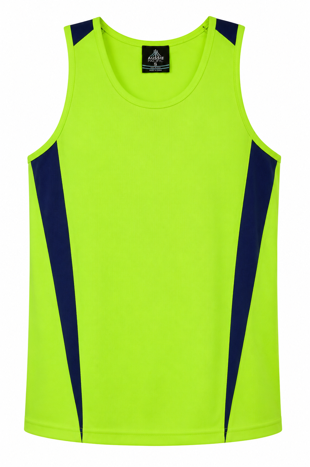 YELLOW/NAVY - Eureka Mens Singlets