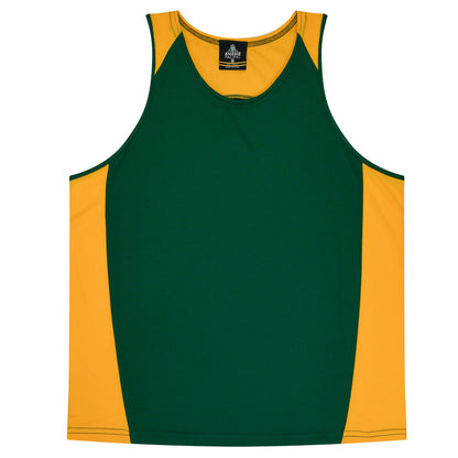 BOTTLE/GOLD - Premier Kids Singlets