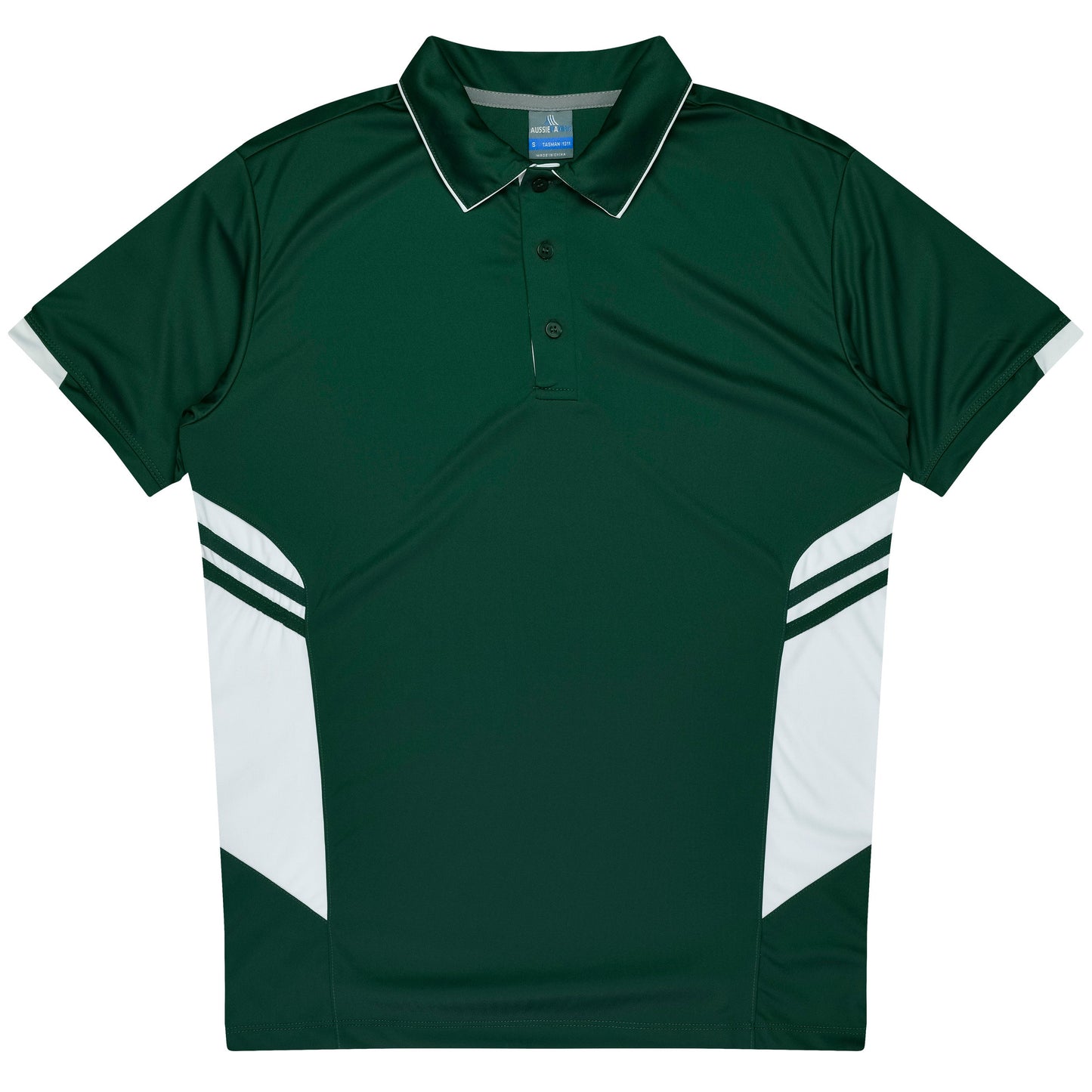 BOTTLE/WHITE - Tasman Kids Polos