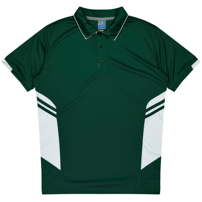 BOTTLE/WHITE - Tasman Kids Polos