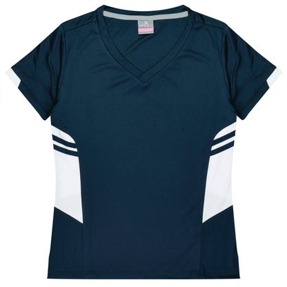 NAVY/WHITE - Tasman Lady Tees