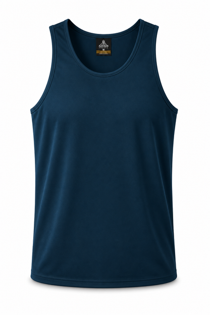 NAVY - Botany Mens Singlets
