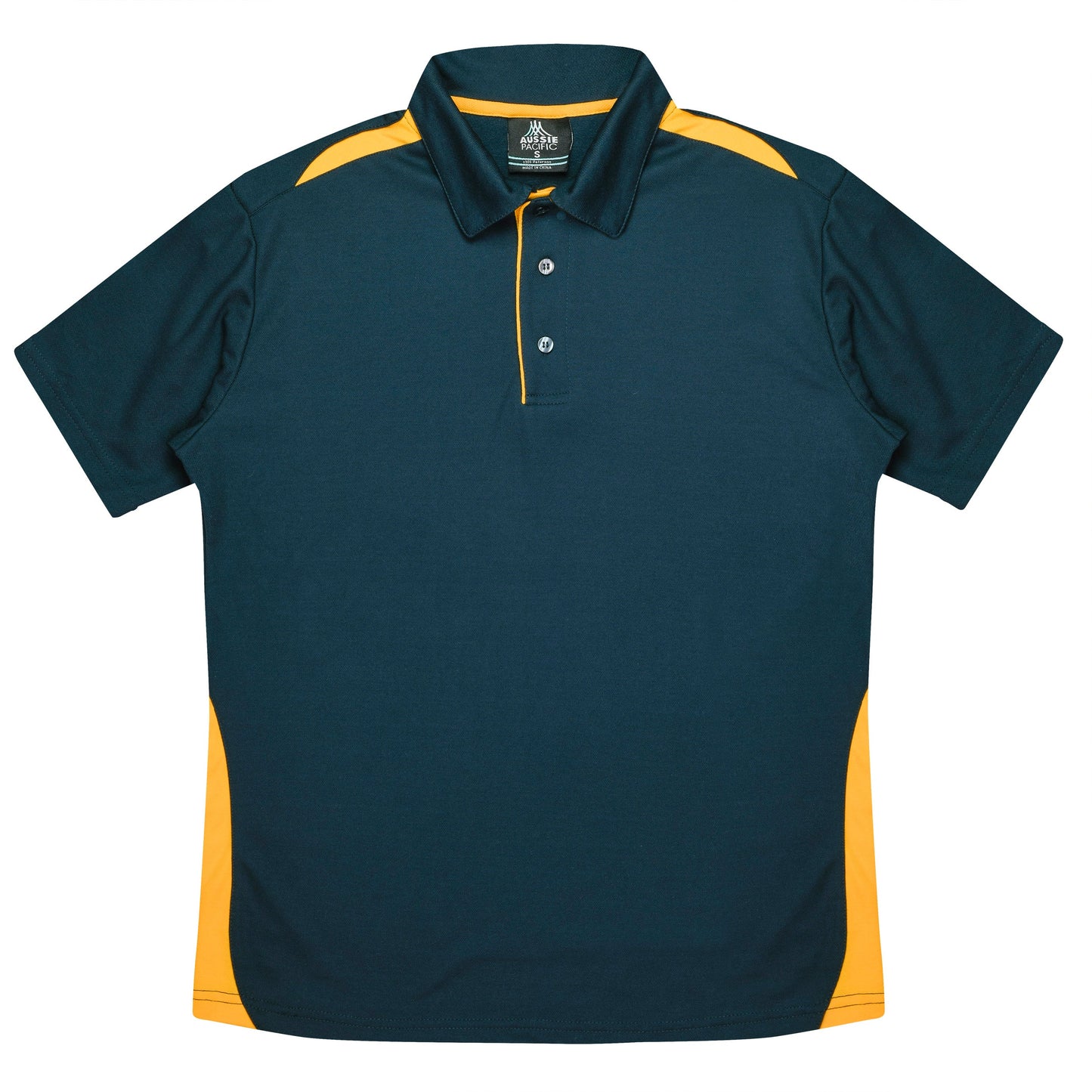 NAVY/GOLD - Paterson Kids Polos