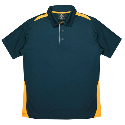 NAVY/GOLD - Paterson Kids Polos