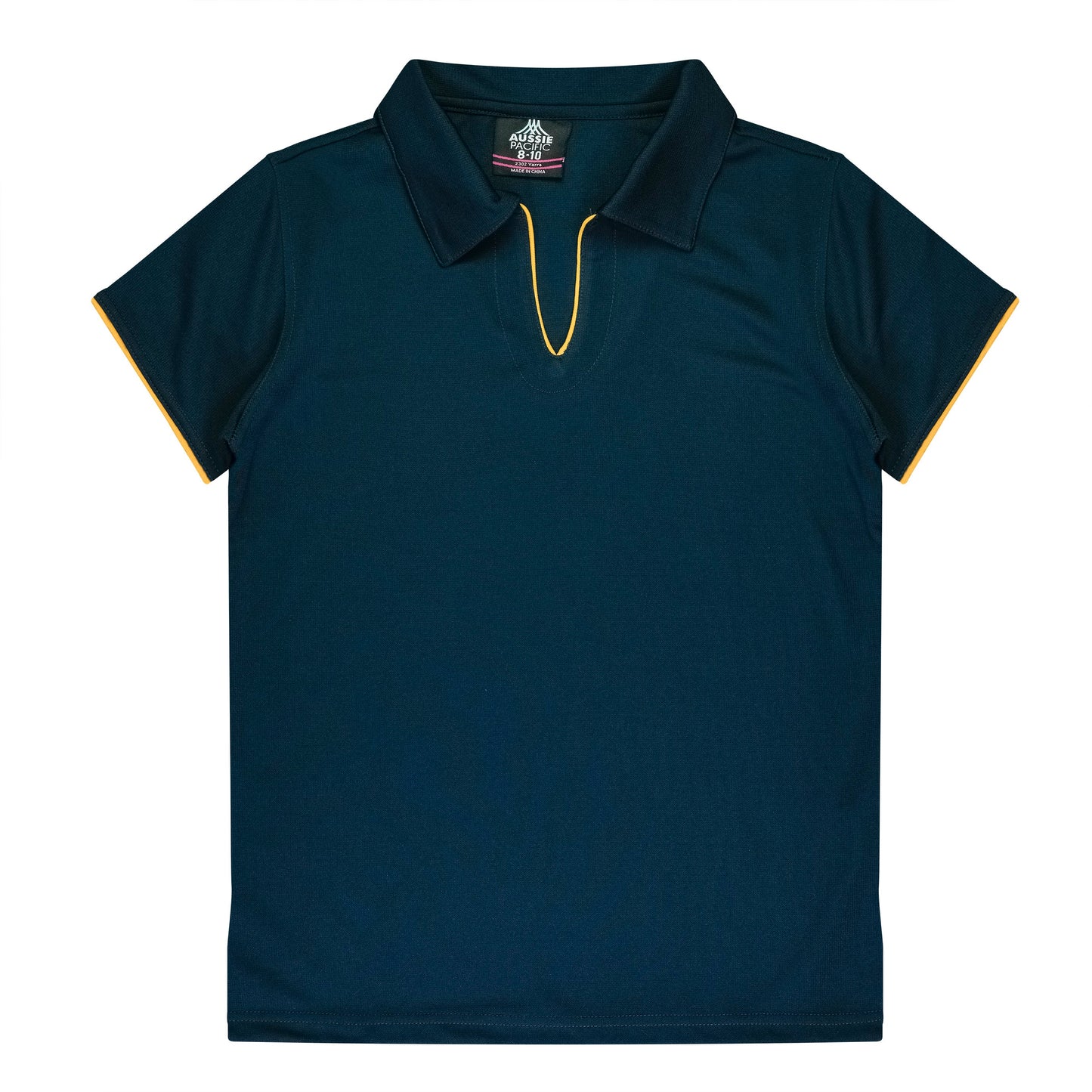 NAVY/GOLD - Yarra Lady Polos