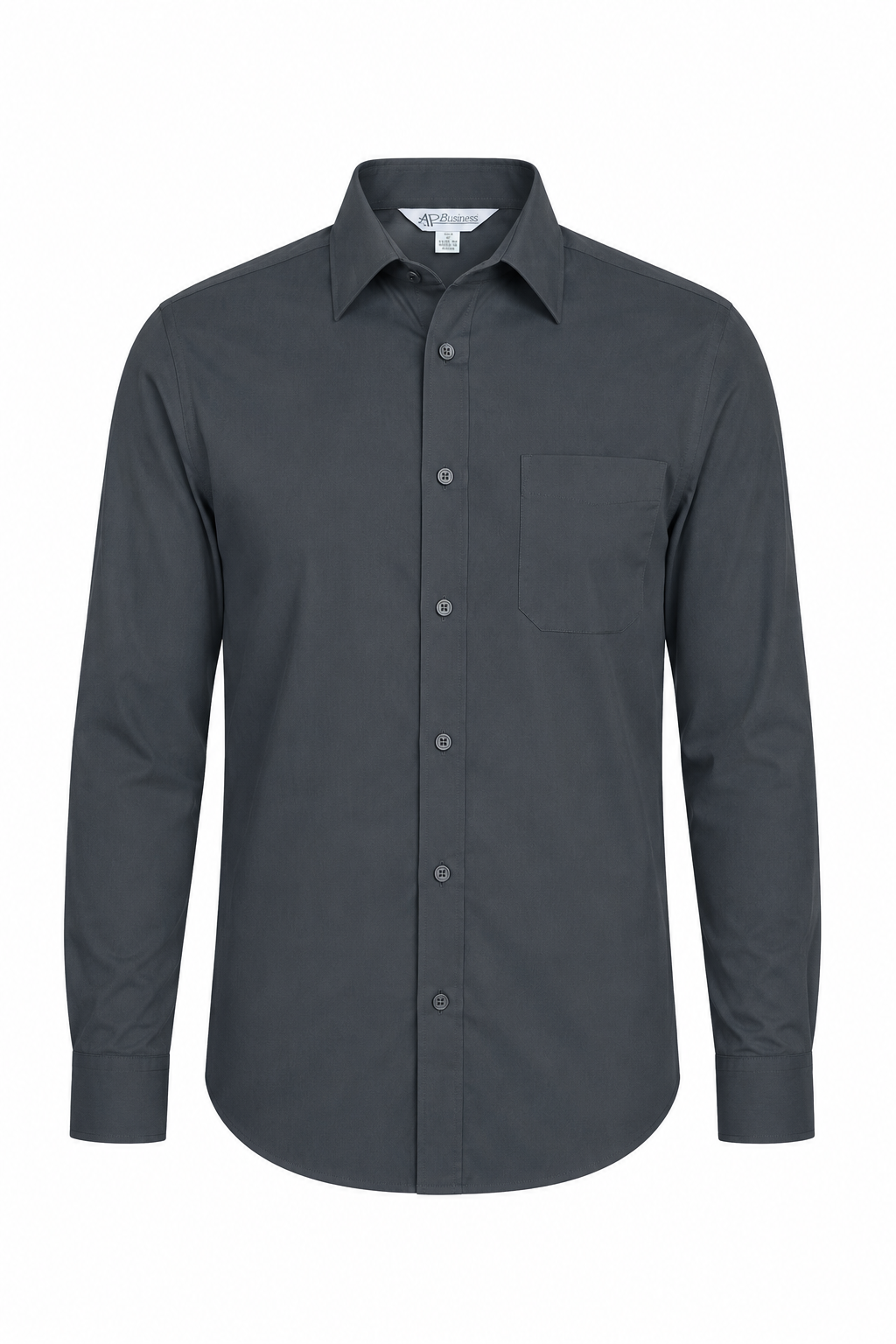 Slate - Mosman Mens Shirt Long Sleeve