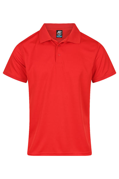 RUBY RED - Lachlan Mens Polos