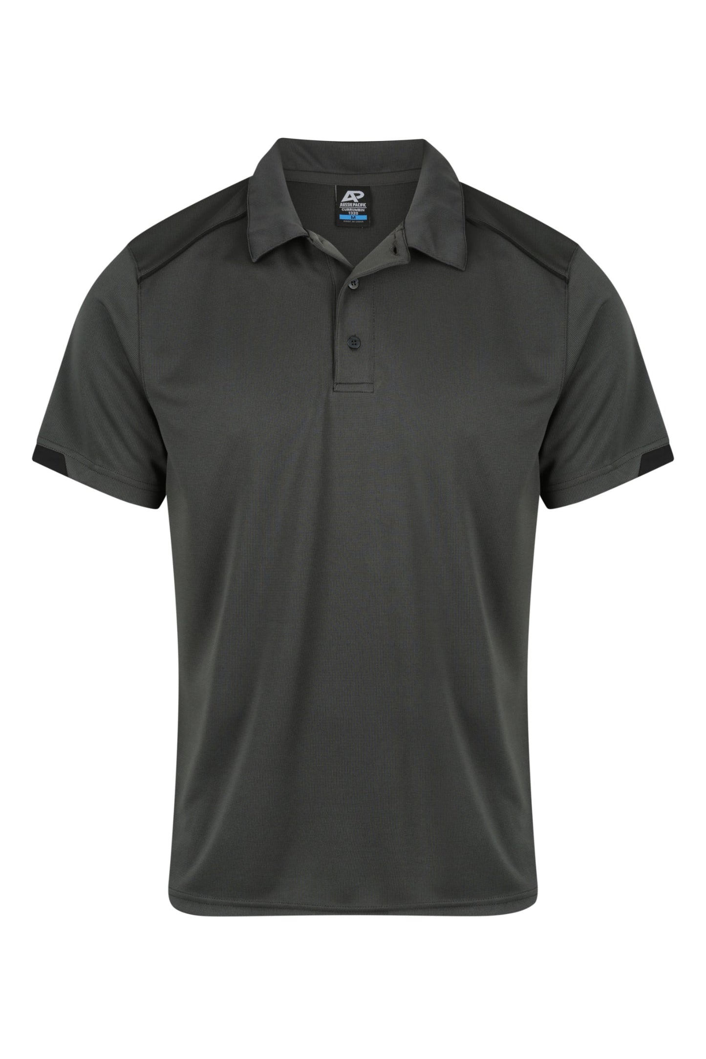 SLATE/BLACK - Currumbin Mens Polos